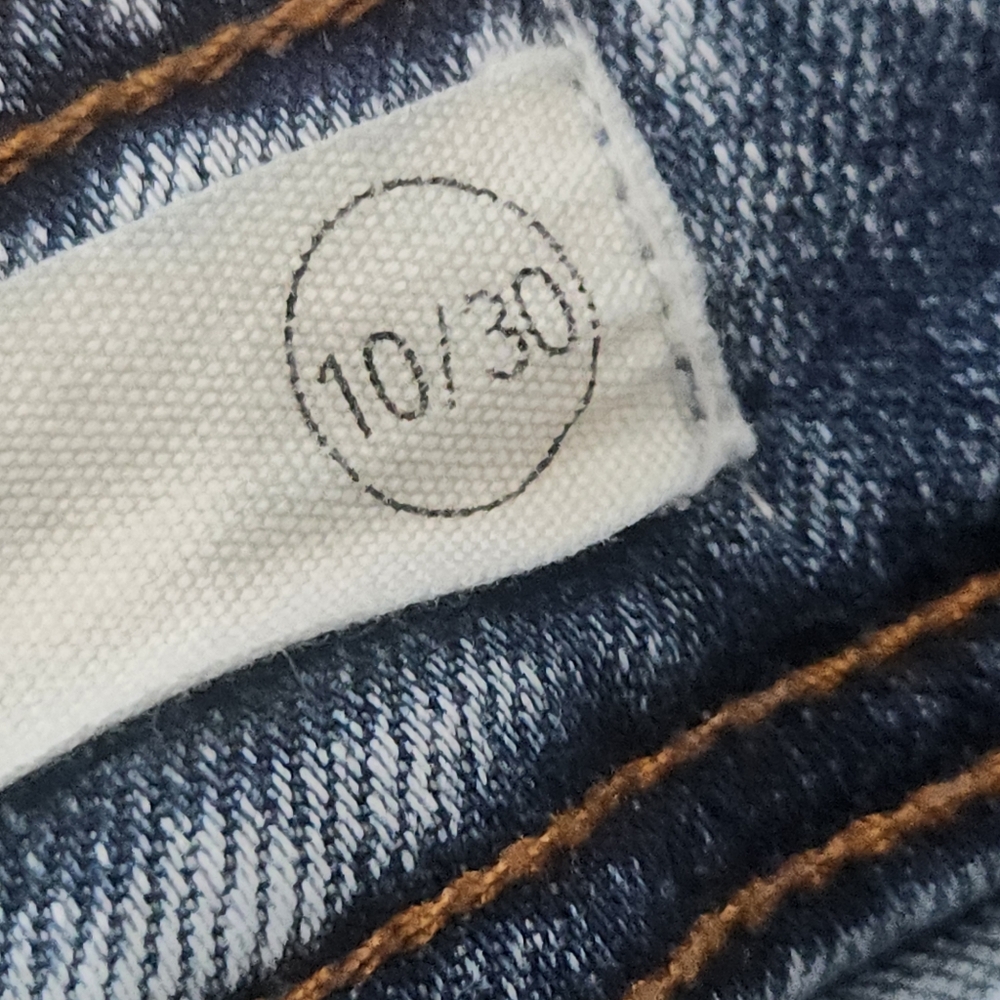 Oat New York Women's Wide Leg Jeans 10/30 Normcore Minimal Casual Preppy - Picture 4 of 7